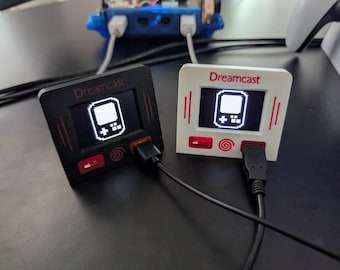 USB2DC+: USB till Dreamcast VMU/Kontrolladapter