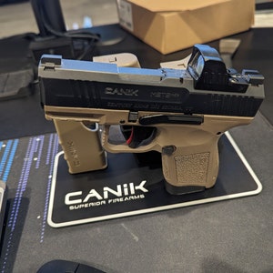 Soporte de exhibición para armas de fuego Canik de 9 mm
