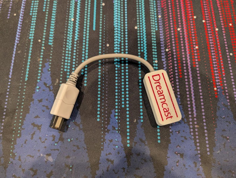 USB2DC: USB till Dreamcast-kontrolladapter USB-A (pigtail)
