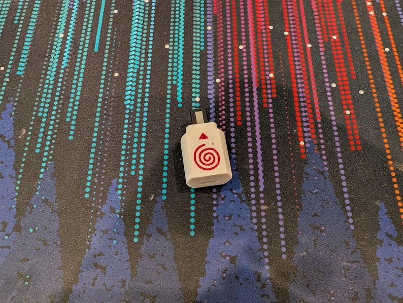 USB2DC: USB till Dreamcast-kontrolladapter USB-C (plug)