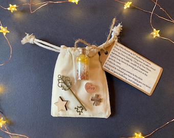 50th Birthday Keepsake Gift, Little Pocket of Fiftieth Wishes, Special Gifts, Unique Gifts For Her, Daughter, Wife, Mum, Friend, Auntie