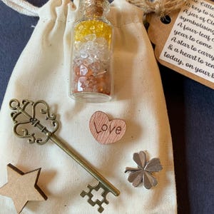 40th Birthday Keepsake Gift, Little Pocket of Fortieth Wishes, Special Gifts, Daughter, Wife, Mum, Grand Daughter, Niece, Friend, Auntie
