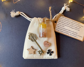 40th Birthday Keepsake Gift, Little Pocket of Fortieth Wishes, Special Gifts, Daughter, Wife, Mum, Grand Daughter, Niece, Friend, Auntie