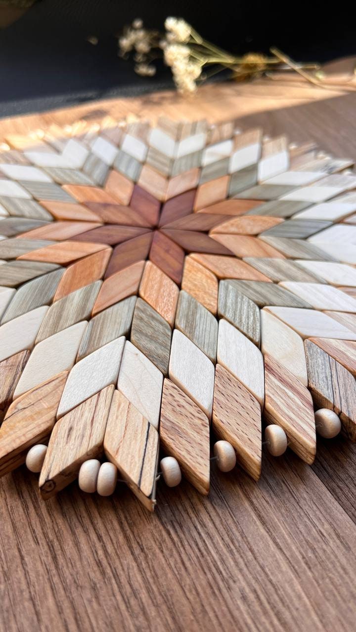 Wooden Stands for Hot. Wood Hot Pads, Kitchen Decor, Wooden Coasters