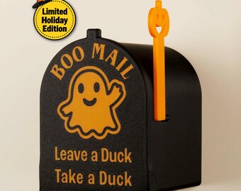 Cruise Duck Mailbox Halloween Edition | Magnetic Boo Mail Exchange Box | Cruise Cabin Door Decoration