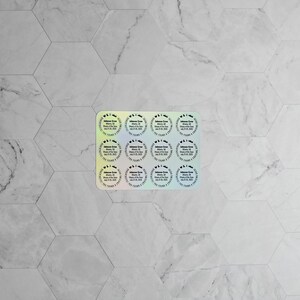 Duck Tag Stickers Personalized Holographic Cruising Duck Tags Carnival Royal Caribbean Disney Cruise NCL Rubber Duckie Cute Gifts For Cruise image 4