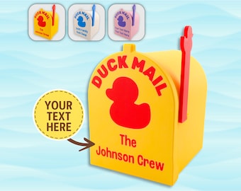 Personalized Cruising Duck Mailbox Door Magnet | Cruise Duck Exchange | Duck Mail Magnet | Ship Door Decor | Cruise Essential Gift
