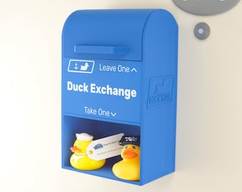 Imán para buzón de Cruising Duck Exchange / Decoración para puerta de crucero con caja "Deja uno y llévate otro"