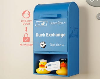 Locking Cruise Duck Exchange Mailbox | Leave One Take One Cabin Door Magnet