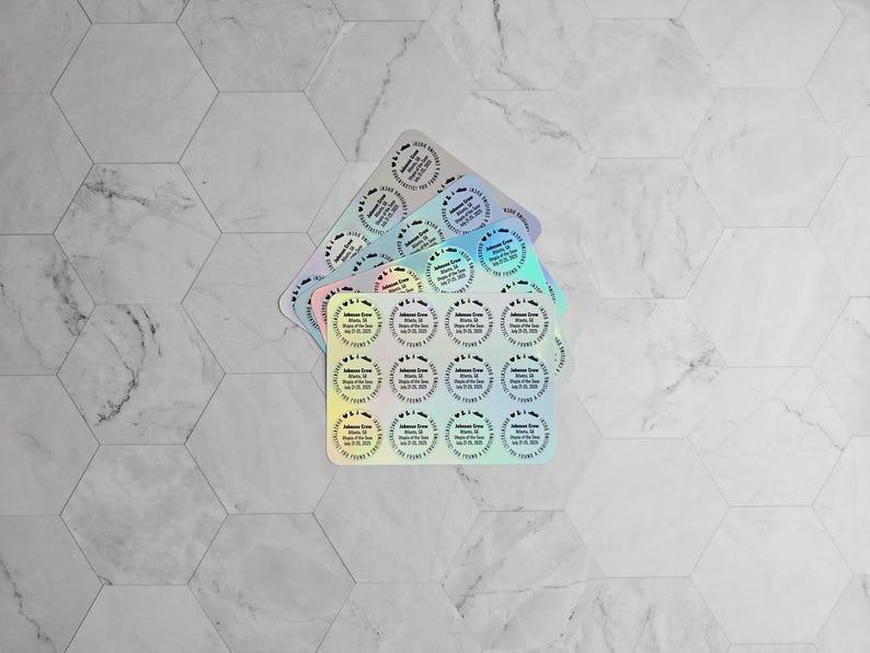 Duck Tag Stickers Personalized Holographic Cruising Duck Tags Carnival Royal Caribbean Disney Cruise NCL Rubber Duckie Cute Gifts For Cruise image 5
