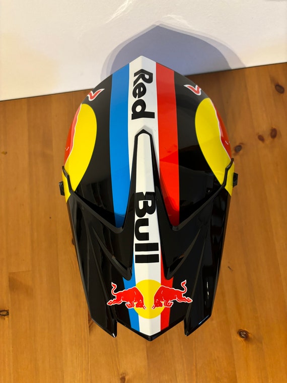 Redbull Motocross Helmet Etsy Sweden