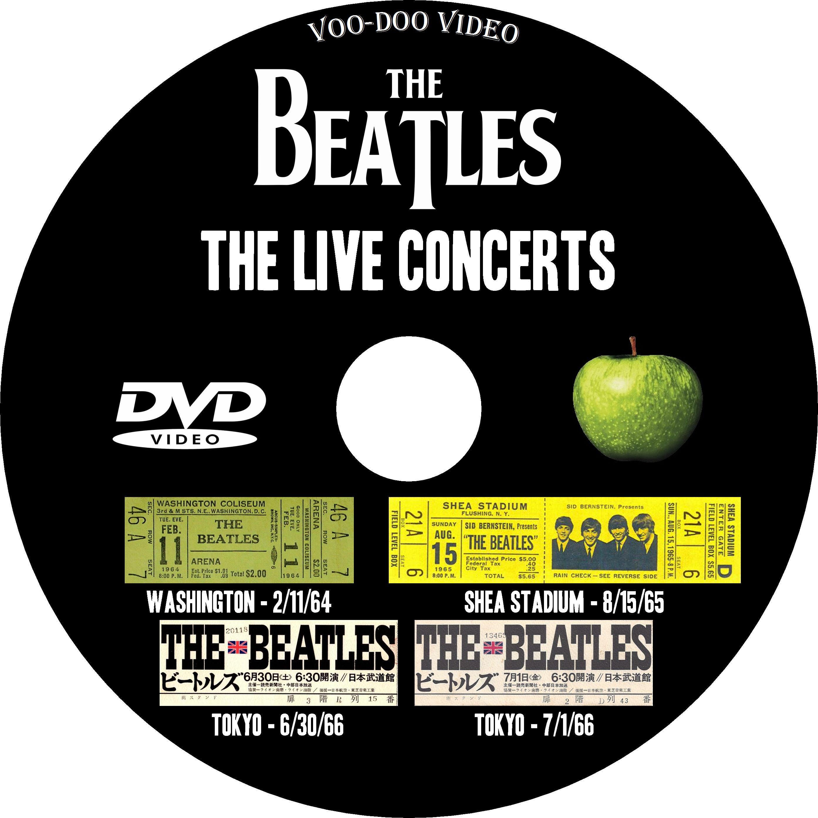 The Beatles Live! 他全4セットライブ盤 BEATLES／LIVE IN JAPAN 1966