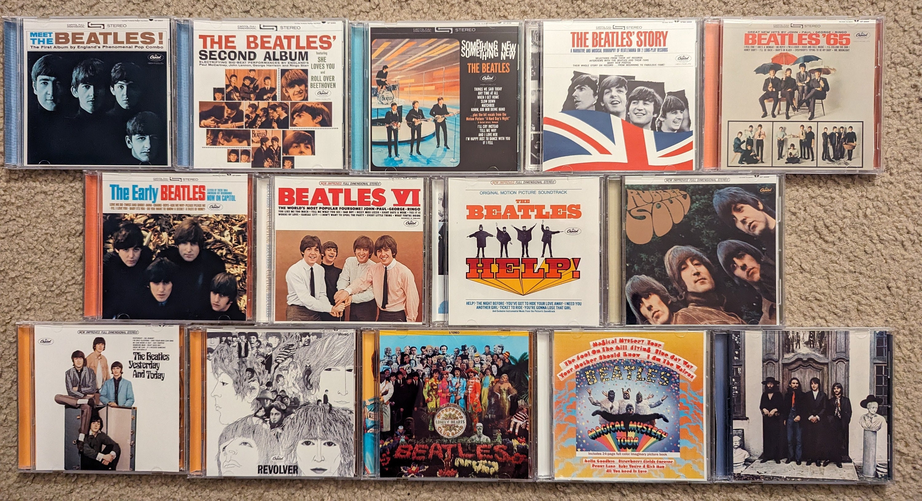 The Beatles - Complete U.S. Album Collection - 15-CD Stereo