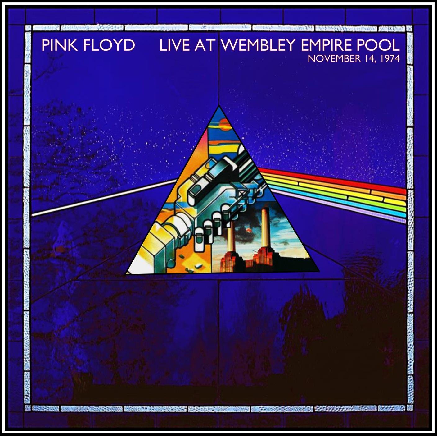 Pink Floyd - Live At Wembley Empire Pool 1974 2-CD Live Dark Pink Floyd - Live At Wembley Empire Pool 1974 2-CD Live Dark