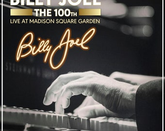 Billy Joel - The 100th - Live At Madison Square Garden CD March 28, 2024 Concert - Piano Man  Vienna  Turn The Lights Back On  My Life