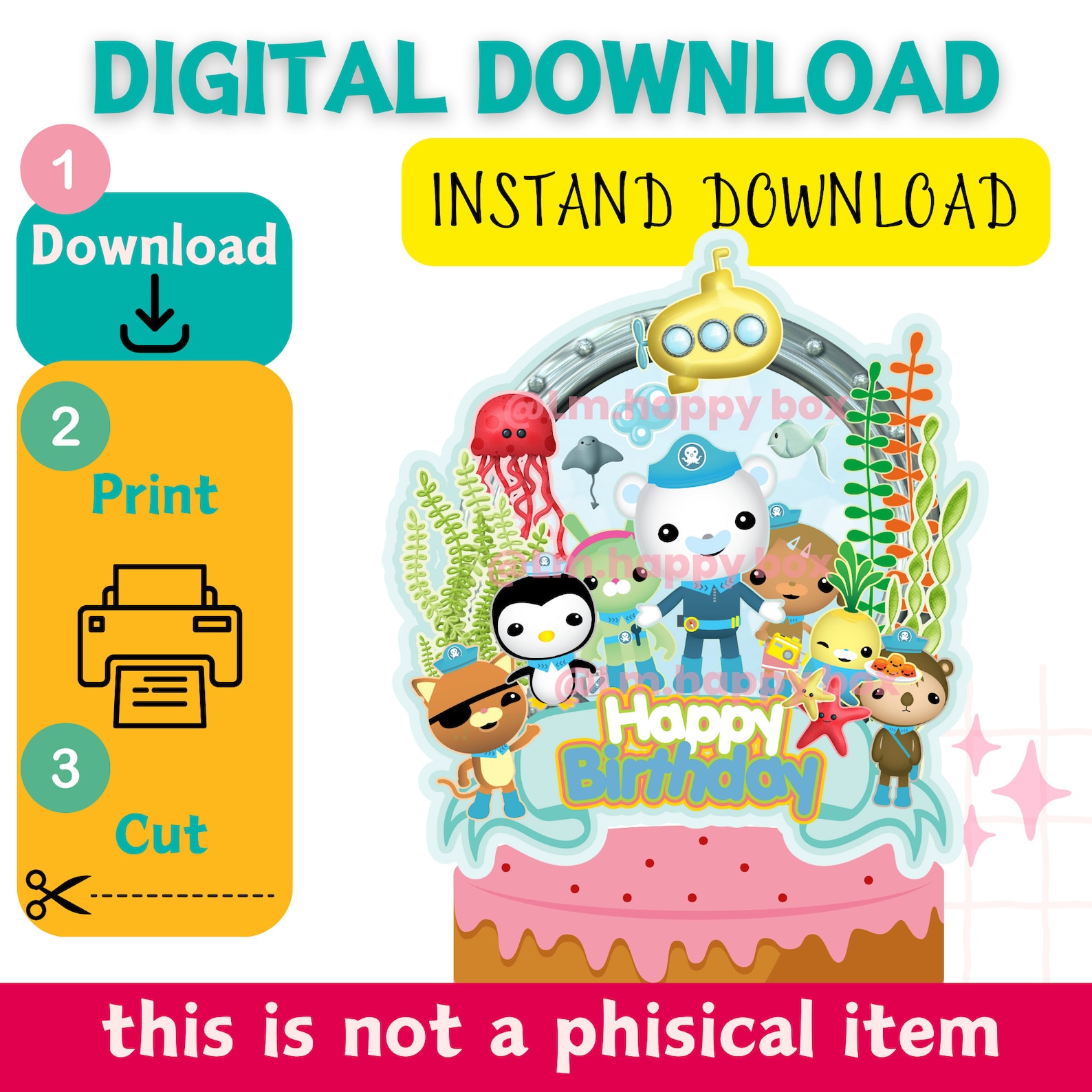 7.5 Barcelona Cake Topper – Decoración Redonda Comestible Para Tarta De