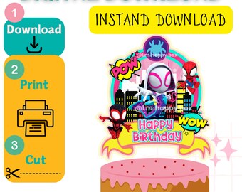 spidey and his amazing friends, spidey and his amazing friends printable, spidey and his amazing friends cake topper, spidey png