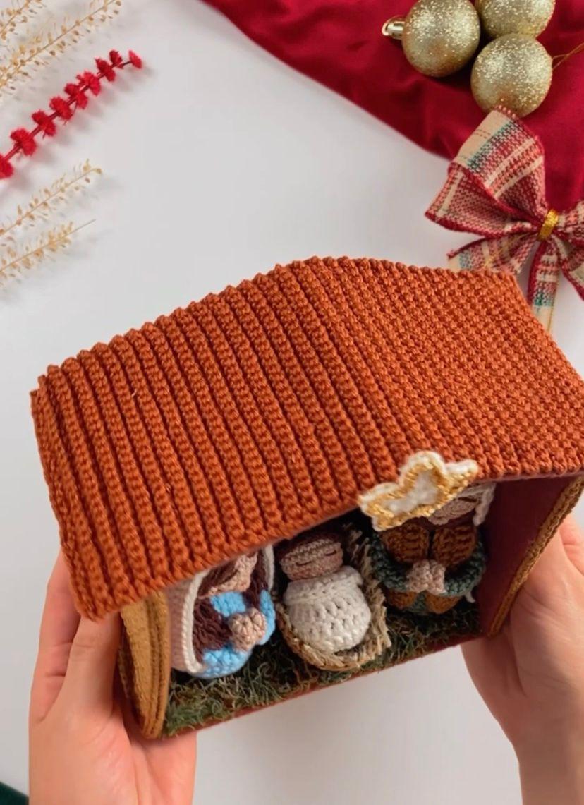 Christmas Nativity Scene Crochet Pattern: DIY Amigurumi (PDF Pattern ...