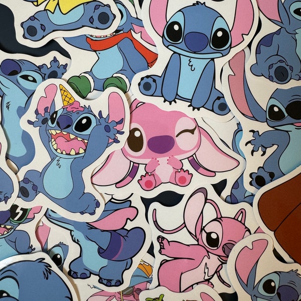 Lilo, Stitch & Angel  - mystery lucky dip sticker packs