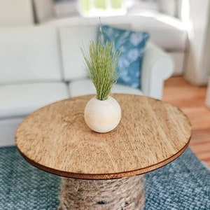 Dollhouse Miniature Grass Plant, Dollhouse Plants, Dollhouse Decorations, Mini Plants, Dollhouse Decor, 1:12 Scale Plants
