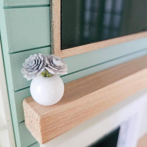 Dollhouse Miniature Floral Plant, Dollhouse Plants, Dollhouse Decorations, Mini Plants, Dollhouse Decor, 1:12 Scale Plants