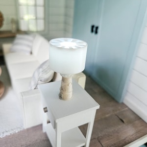 Dollhouse Miniature Lamp, 1:12 Scale Miniature Lighthouse, Mini Light, Dollhouse Lamp, Dollhouse Light, Dollhouse Decor, Mini Decor