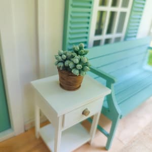 Dollhouse Miniature Floral Plant, Dollhouse Plants, Dollhouse Decorations, Mini Plants, Dollhouse Decor, 1:12 Scale Plants