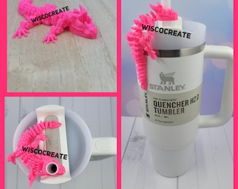 Baby Dragon Straw Topper Cup Buddie