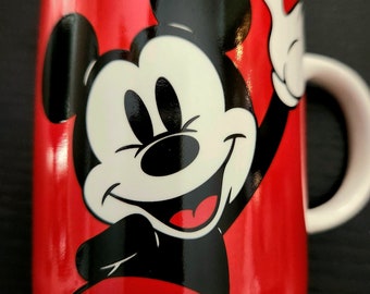 Mickey Mouse Coffee Mug, Collectible Disney Mug, Vintage Disney Jerry Leigh Mickey Mug, Vintage Coffee Cup