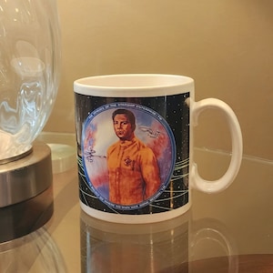 Star Trek Mug, Vintage Coffee Cup, Captain Kirk Mug 1991, Vintage Star Trek P7517 Mug, Star Trek Movie, Collectible Coffee Mug