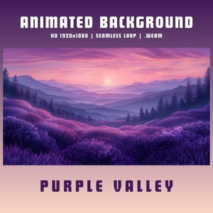 Purple animated backgrounds cute vtuber background purple overlay twitch animated overlay twitch pngtuber overlay lofi vtuber twitch overlay