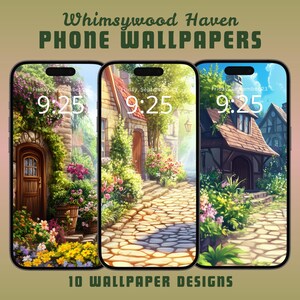 Whimsical iphone wallpaper cozy wallpaper anime iphone android phone background lofi phone wallpaper ghibli ios wallpaper pastel wallpaper