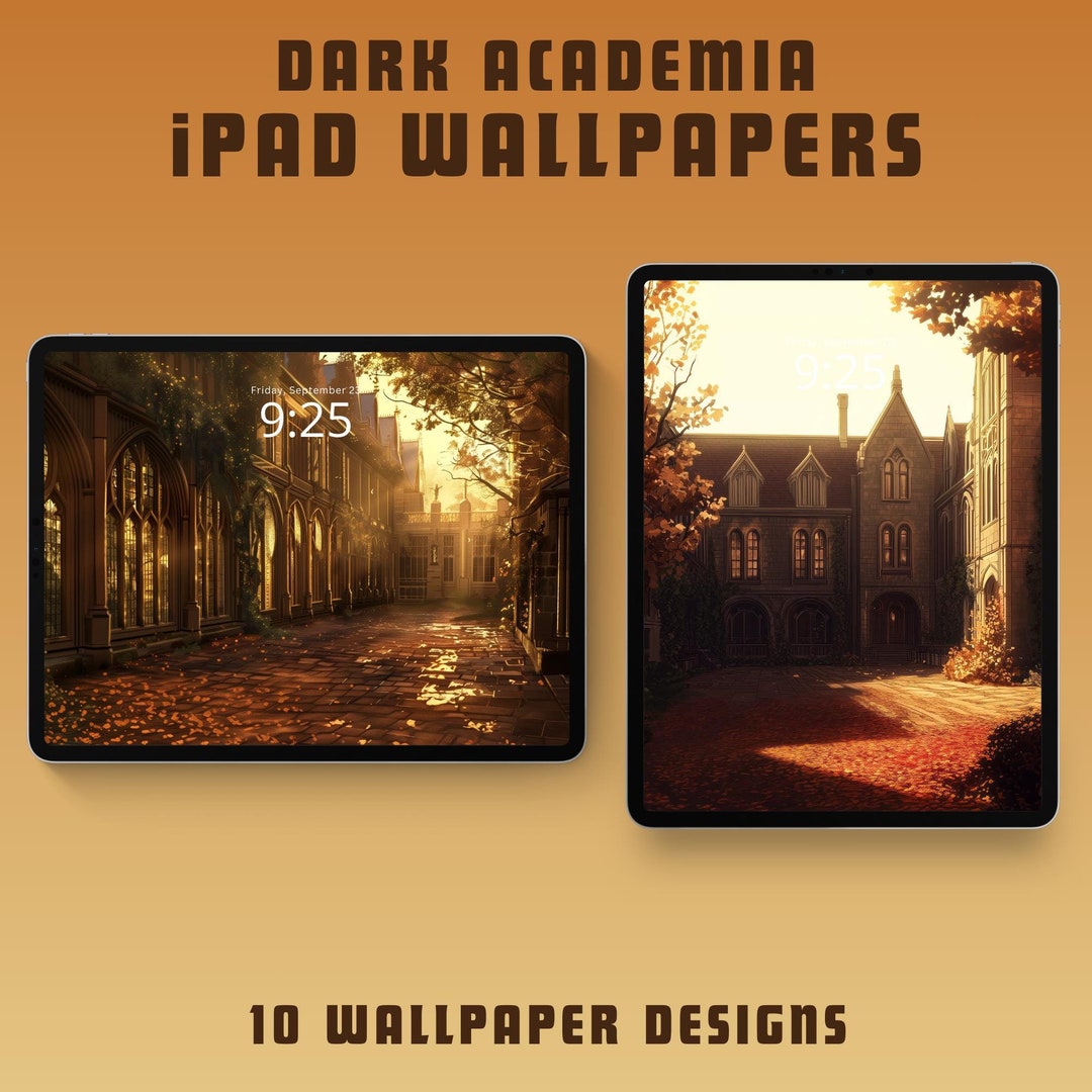 Dark Academia iPad Wallpaper iPad Background Witchy Wallpaper Lofi