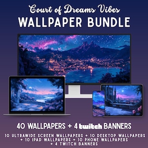 Velaris court of dreams wallpaper night court desktop wallpaper acotar mac wallpaper ultrawide wallpaper ipad wallpaper iphone wallpaper