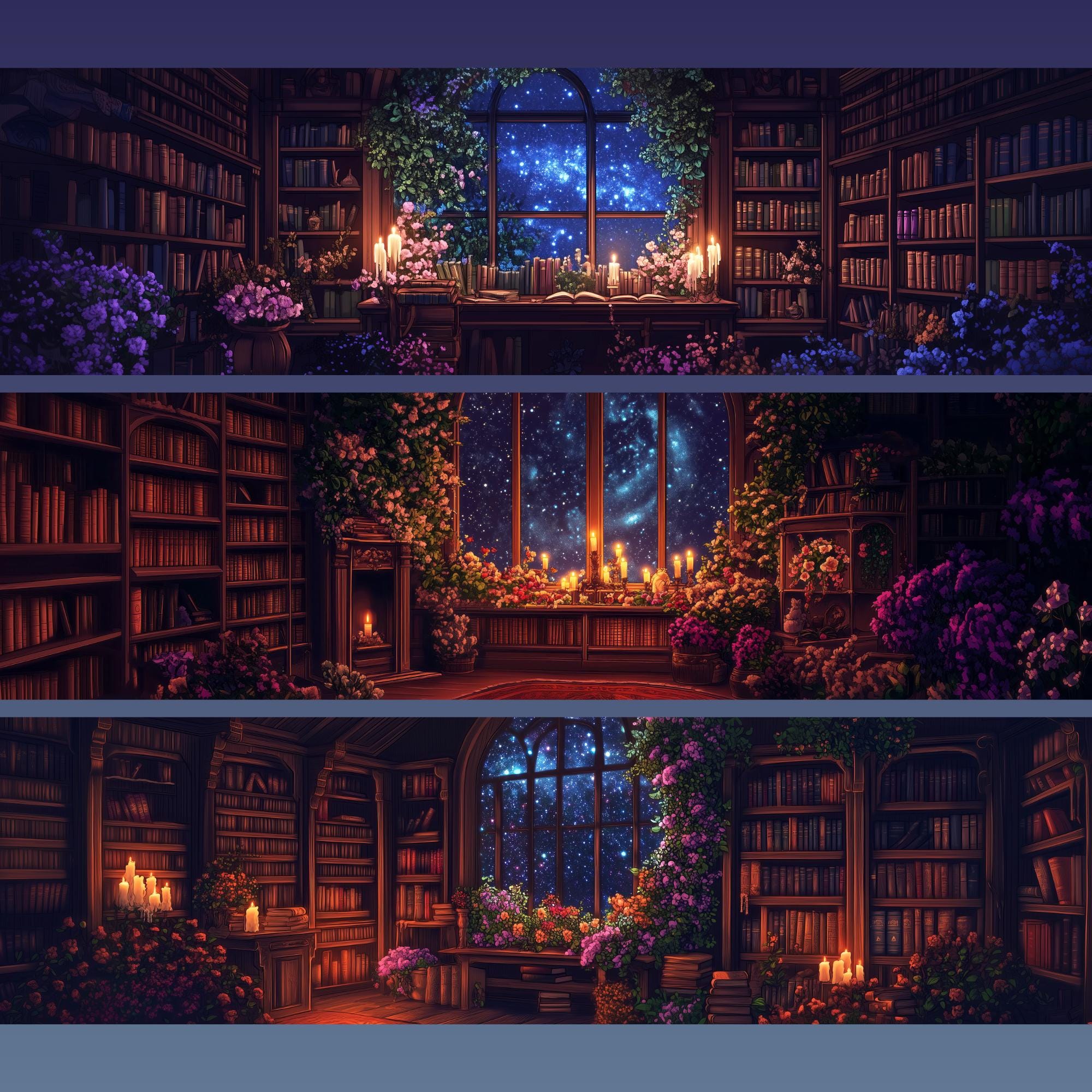 Library. Nook Computer Background Cozy Magical Library Super Ultrawide Wallpaper Cozy Reading Nook ...