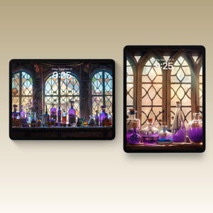 Dark academia–inspired iPad wallpaper collection featuring gothic libraries, ivy-covered courtyards, grand university halls, and autumnal campuses with warm lighting, vintage architecture, and a moody scholarly atmosphere.