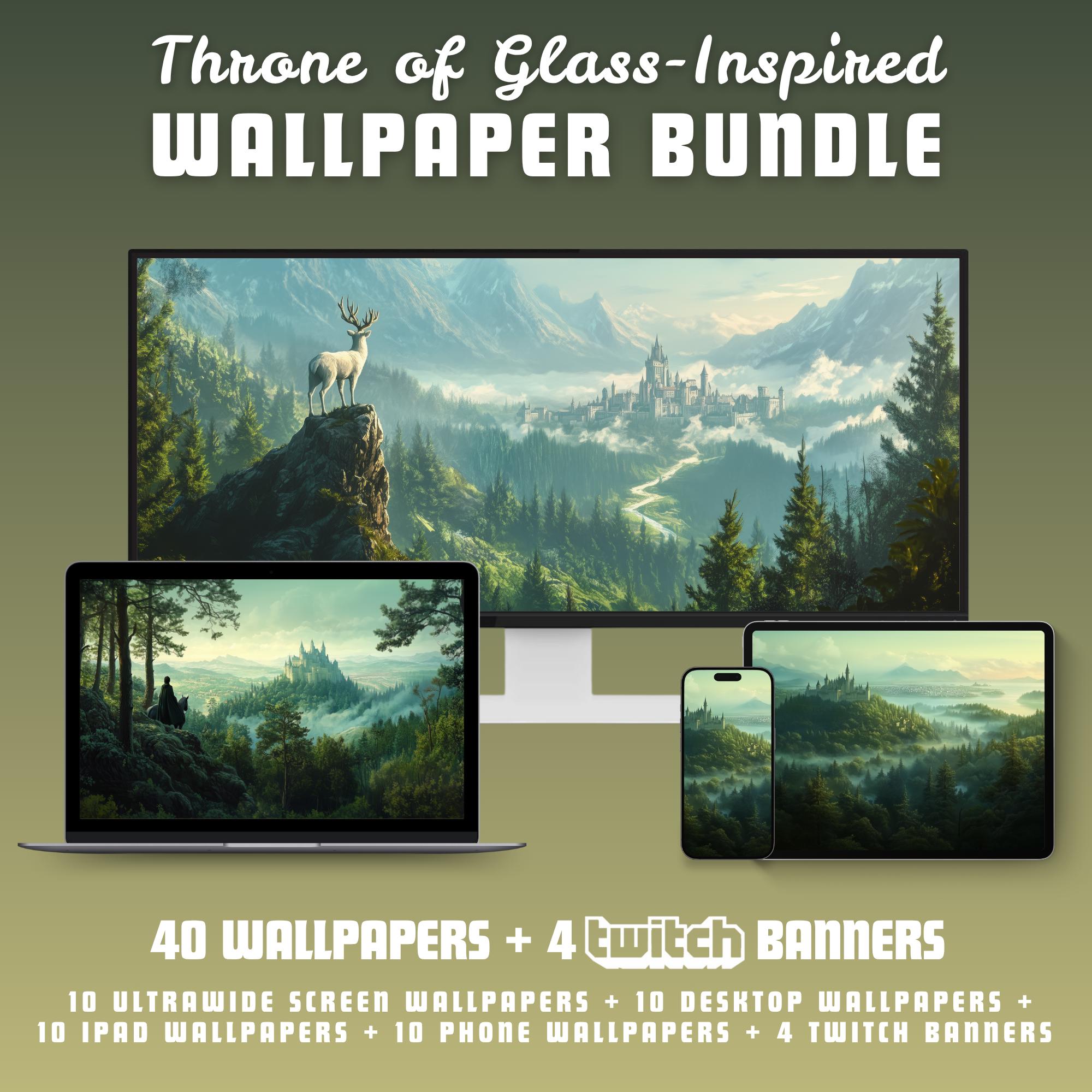 Throne of Glass Wallpaper Tog Desktop Wallpaper Terrasen Mac Wallpaper ...
