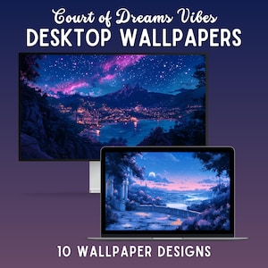 Velaris court of dreams desktop wallpaper night court wallpaper acotar laptop wallpaper acomaf macbook wallpaper acotar art mac wallpaper