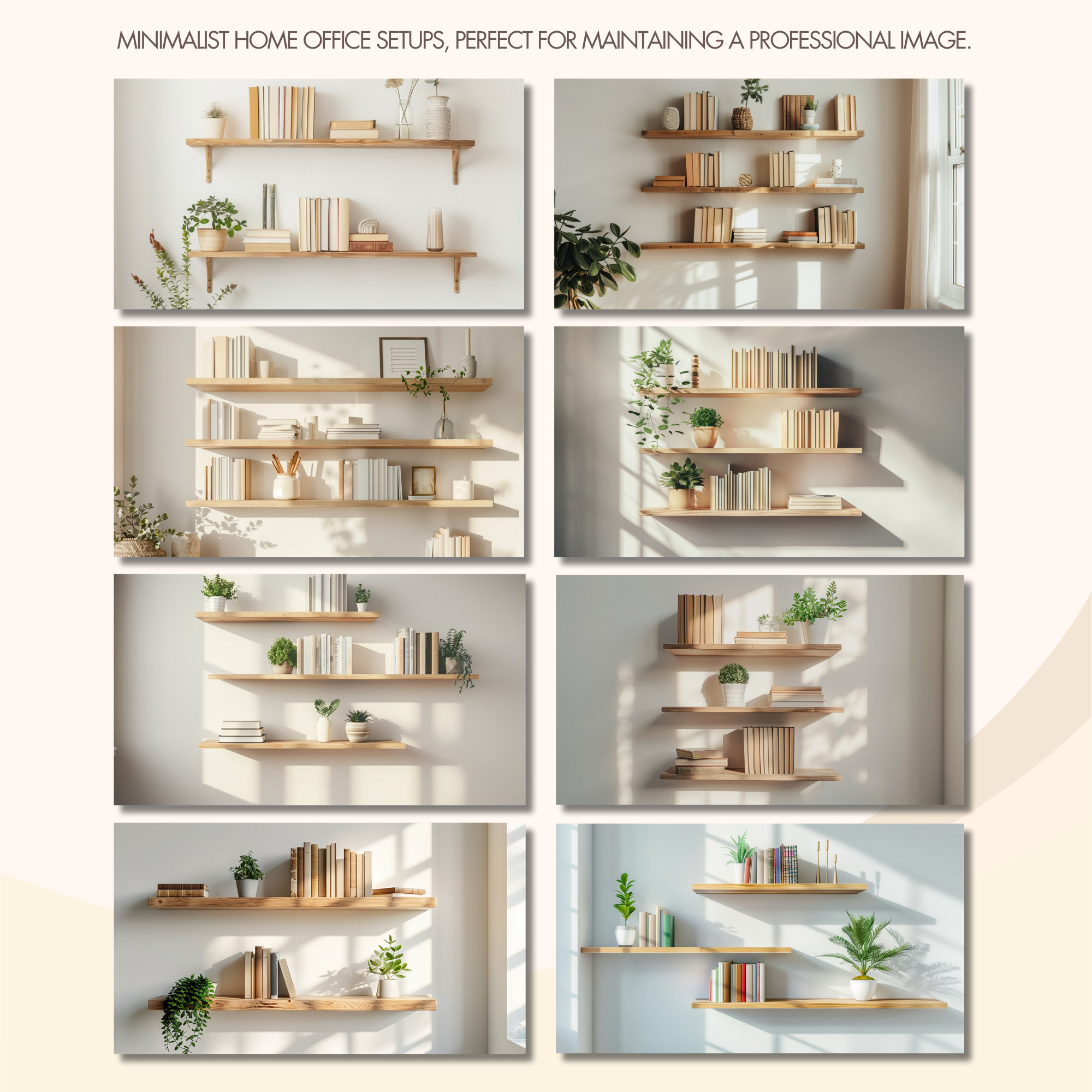 Wooden Bookshelf Zoom Background Modern Bookshelf Zoom Office