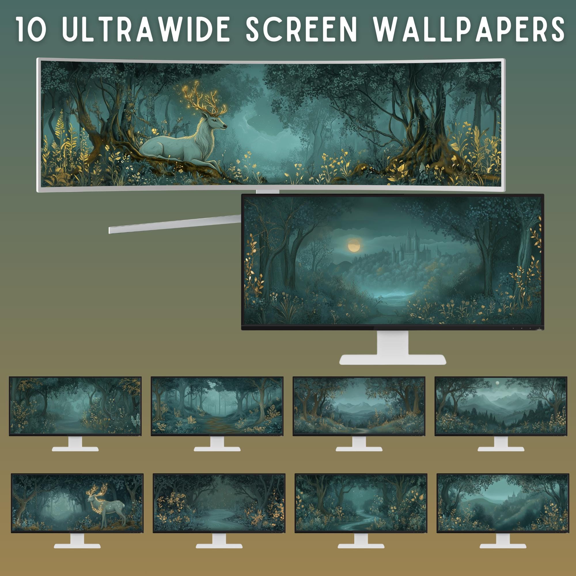 Oakwald Forest Wallpaper TOG Desktop Wallpaper Terrasen Mac Wallpaper ...
