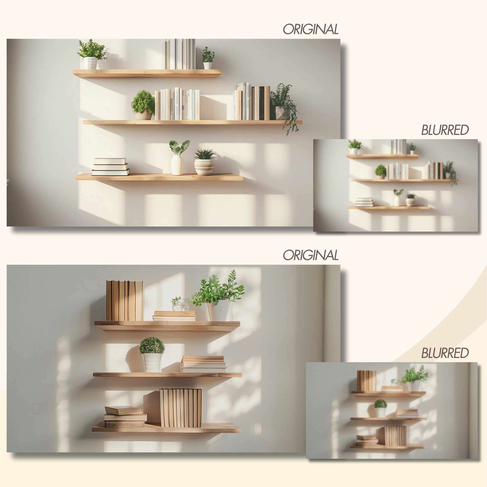 Wooden Bookshelf Zoom Background Modern Bookshelf Zoom Office