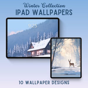 Winter collection ipad wallpaper ipad background tablet wallpaper christmas wallpaper ipad lockscreen winter wallpaper lofi wallpaper