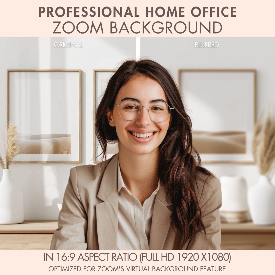 Home Office Zoom Background Zoom Office Background Virtual Zoom Background Virtual Background