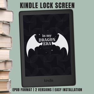 In my dragon era kindle lock screen fourth wing kindle screensaver romantasy kindle wallpaper bookish lockscreen kindle basic cover epub
