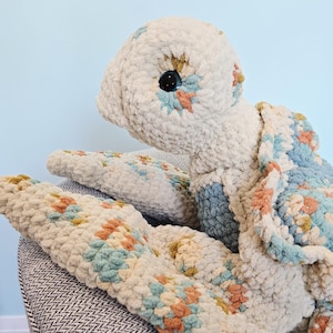Salish - Sea Turtle - MADE TO ORDER - Crochet Plush