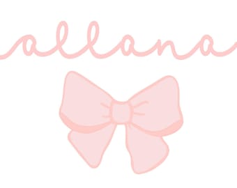 Custom Name Png, Personalized png, DIY name png, png file, png, personalized water bottle, custom name tumbler, PNG for tumblers, name bow