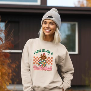 Thanksgiving Turkey Unisex Sweatshirt, Funny Thanksgiving Gift, Butterball Crewneck, Thanksgiving Shirt, Holiday Sweatshirt
