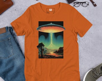 Bakshi UFO Short-Sleeve Unisex T-Shirt