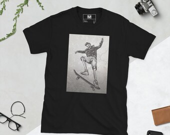 Skeleboarder Short-Sleeve Unisex T-Shirt