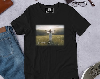 Jeremiasz 2:24 Koszulka z krótkim rękawem unisex